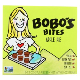UD_Bobo's Case of 6 Apple Pie Oat Bars 1.3 Oz Gluten-Free Grain Snacks Case of 6-1.3 Oz.