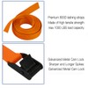 Lashing Strap Short Orange 1" x 6.5 ft, Cam Buckle