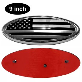 Unbranded 9 Inches For Ford F150 F350 FRONT GRILL Tailgate US Flag Oval Emblem Badge
