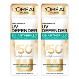 Pack Protector Solar Defender Antibrillo Invisible 80ml Oréal Paris