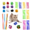 Andiker Cat Toys for Indoor Cats, 4 Big Cat Springs