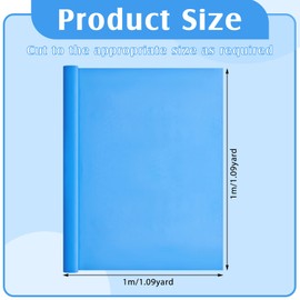 Jecery 1.1 Yard Anti Tarnish Silver Cloth by the Yard, Luxury Jewelry Silver Polishing Storage Protect Cloths for Silverware Flatware Silversmith Polishing(Royal Blue)