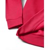 Glimmer 00346-AFC Men's Dry Fleece-Lined Sweatshirt, 10.0 oz, garnet red,
