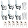 X-Haibei 6 Pack Cabinet Locks with Keys, 7/8" RV Storage