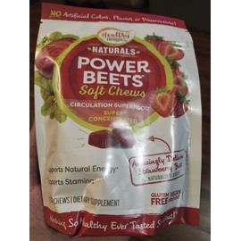 Healthy Delights Naturals, Power Beets Soft Chews, Super Concentrated 30 Chews