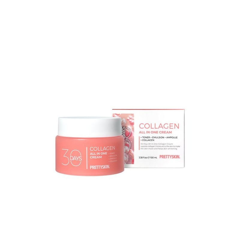 Pretty Skin 프리티스킨 30 Days 올인원 크림 100ml 6종 2개