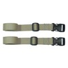 Webbing Strap with Quick Release Buckle, Pack of 2 (Beige,