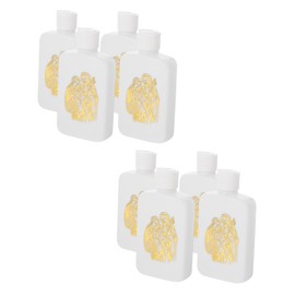 iplusmile 8pcs Holy Water Bottles Safe Leak Christian Blessing Water Containers for Festivals Plastic Design for Carrying Anywhere