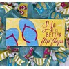 Life is Better in Flip Flops Summer Welcome Wreath Handmade