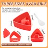 Onigiri Mold Triangle Set, 3 Pack Rice Ball Mold Sushi