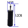 zdyCGTime 3.5mm to 6.35mm Adapter,3.5mm Mono 1/8 inch Audio Male