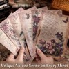 icceemee 160 Sheets of Nature Scrapbook Paper, journaling Scrapbook Supplies