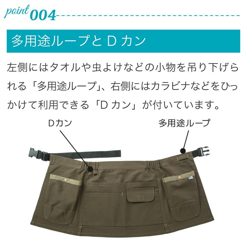 Uniworld NS-947 Nora Style Multi-Pocket Apron Denim One Size Fits