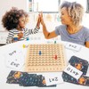 Montessori Multiplication Board, Wooden Multiplication Board, Multiplication Learning Multiplication Table,