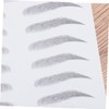 Healvian 2pcs Eyebrow Transfer Stickers Imitation Eyebrow Hair Like Tool