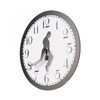 CYSFETENA 10 in Acrylic Plastic Silly Walk Wall Clock, Home