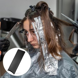 Balayage Highlighting Board, Black Hair Coloring Paddle with Teeth, Balayage Board, Hairs Dye Tools for Barber Salon Hairstylist Hair, Highlighting Comb