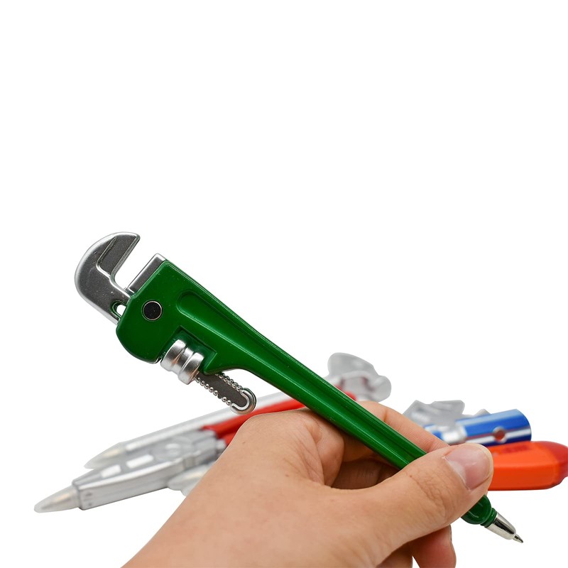 Maydahui Stylish Hardware Tool Pen, Oil-Based 0.5 mm Black Ink,
