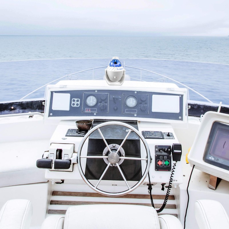 Boat Compass Marine Dash Mount - Boating Dashboard Compass Large