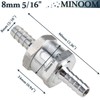 MINOOM Fuel Check Valve One Way Inline Non Return Diesel