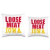 Loose Meat Iowa Food Sandwich State Favorite History Foodie Throw