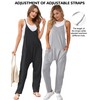 Buauty Jumpsuits for Women Casual Summer Rompers Sleeveless Baggy Overalls