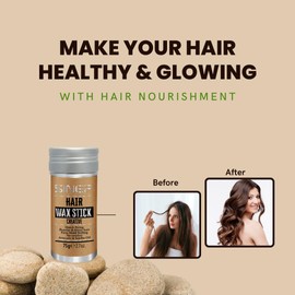 Sinep Haarwachs-Stick Creative, 75 g, fester Halt, keine Rückstände, mit Avocado- und Jojobaöl