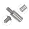 sourcing map Flat Contact Points 4mm Dia 8mm Length M2.5