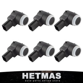 BOXI 6Pcs For Chrysler Dodge Jeep Ram 1500 2500 3500 Backup Parking Assist Sensor PDC