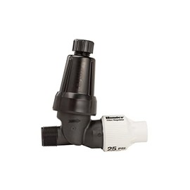 SPW Hunter 1 Inlet x 3/4 Outlet Drip Irrigation Kit, 150 Mesh Stainless Steel Filter, 40 PSI Pressure Regulator