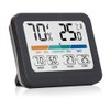 Termómetro Higrómetro Digital para Interior, Monitor de Temperatura y Humedad