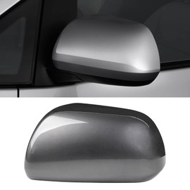 Compatible with 2012-2020 Toyota Sienna Left Driver Side Mirror Cap Cover, Gray Side Door Rearview Mirror Cover Replacement Without Turn Signal Light for Sienna Replaces for 87945-08021-B1