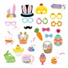 Easter Party-Decorations Egg-Bunny Photo-Booth Props - 25pcs Funny Glasses Easter
