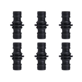 Hose Connectors 1/2 Inch Hose Coupling Garden Hose Coupling Hose Connector Adapter Coupling Hose Connection Set Tap Connections Double Coupling for Connection Hose Coupling