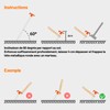 Tent Pegs, AVOFOREST Pegs, Sturdy, Camping Tent Accessories, Long and