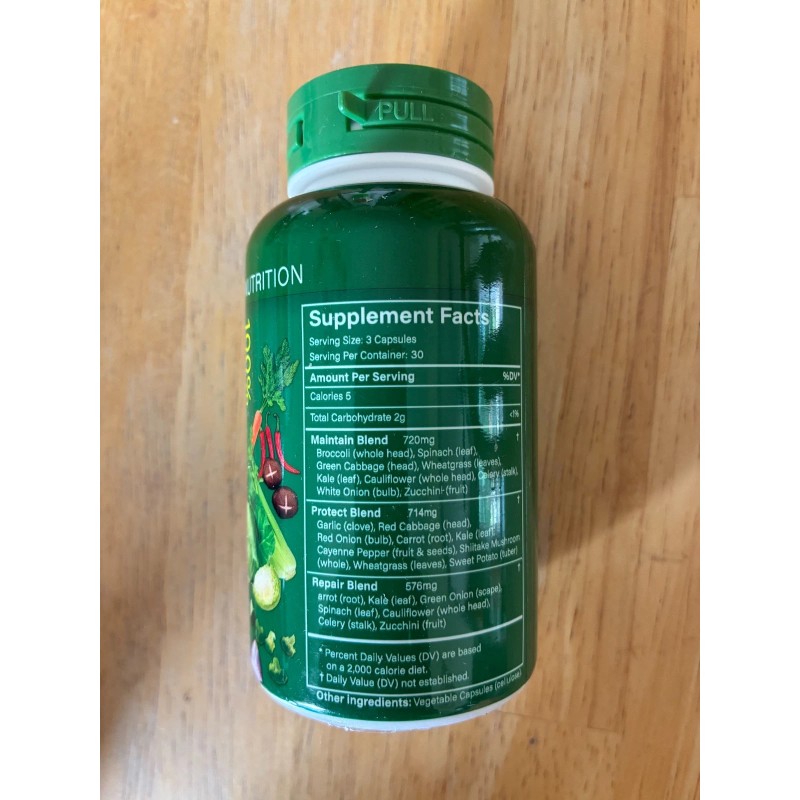 Horjoy 100% VEGGIES 90 Capsules, Natures Supplement Energy Balance