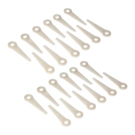 Yosoo Health Gear 24 Piece Polycut Poly Cut Blade Replacement Part for Trimmer 4111-007-1001, Replace Edge Hole, Plastic Cutting Blade Lawn Mower Head