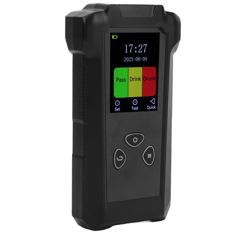 Handheld Drunk Tester Voice Version High Accuracy Blowing Breath Detector