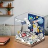 Space Astronaut Building Set with Acrylic Cover, Simulated Moon Space