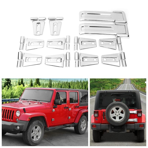 SQQP 12PCS Full Set Exterior Decoration Trim Kit Compatible with