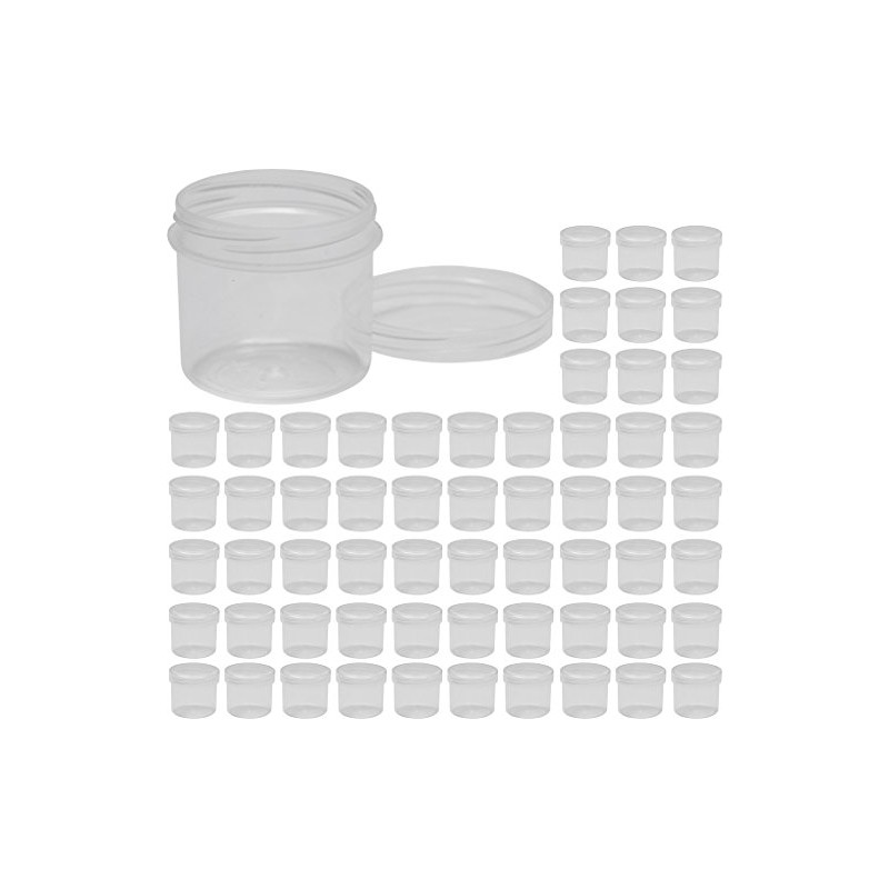 60 Ointment Jar Containers Ultra Cream/Ointment Kruke 25ml Flat –