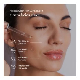 2 Piezas De Serum Facial Antiedad Con 8 Tipos De Ácidos Hialurónicos concentración 2% y vitaminas A, C y E para todo tipo de piel día/noche