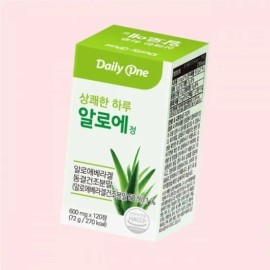 Daily One Refreshing Aloe Aloe Vera Gel 2151936601 4898125 / 데일리원 상쾌한 알로에정 알로에 베라 겔 2151936601 4898125