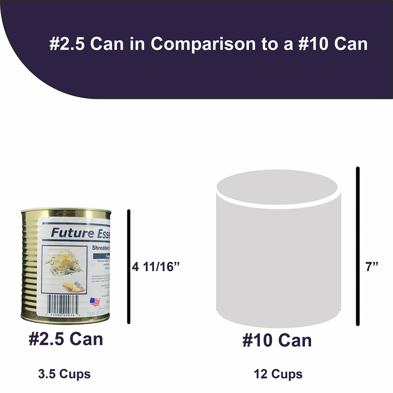 Future Essentials Shredded Monterey Jack Cheese | Freeze Dried |