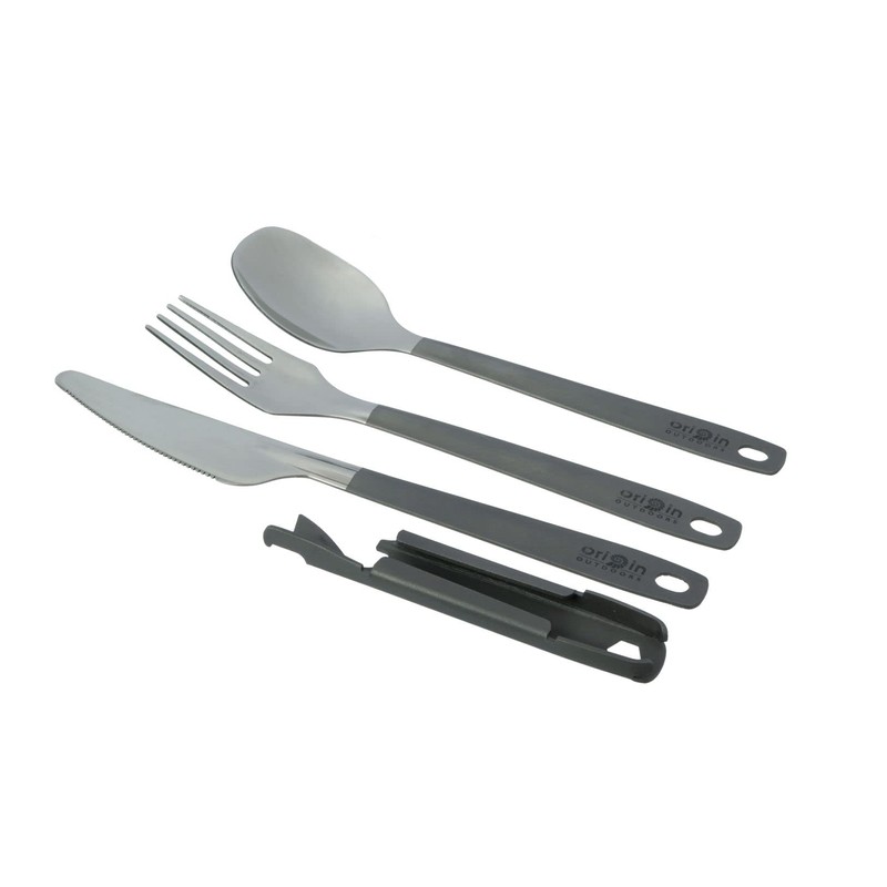 Origin Outdoors Unisex - Adult Titan Bundeswehr Cutlery, Multicoloured, One