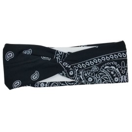 For Women 6 PCS Bandana Headband Yoga Paisley Hairband Headwrap for Women Girls