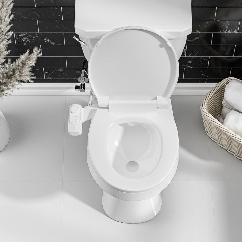 SAMODRA Non-Electric Bidet - Self Cleaning Dual Nozzle (Frontal and