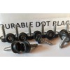 Durable DOT 50 BLACK SNAPS Black Stud w/ 5/8" Stainless