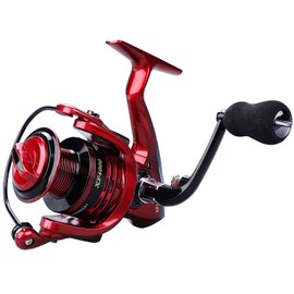 YONGZHI Fishing Reels,13+1BB Light Weight and Ultra Smooth Powerful Spinning Reels for Saltwater and Freshwater Fishing-1000R