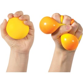 Schylling Needoh Color Change Groovy Glob! Squishy, Squeezy, Stretchy Stress Balls - Assorted Colors 3 Pack